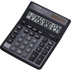 Калькулятор CITIZEN SDC-740N, 14-разрядный, темно-серый