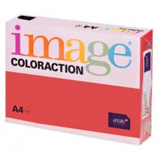 Бумага цветная IMAGE Coloraction intensive А4, 80г/кв м, красный, 500л.