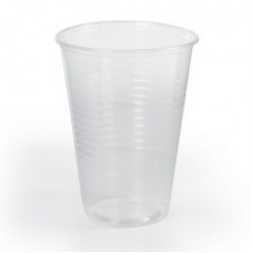Одноразовые стаканы 200 мл, комплект 100 шт., пластиковые, прозрачные, пп, холодное/горячее